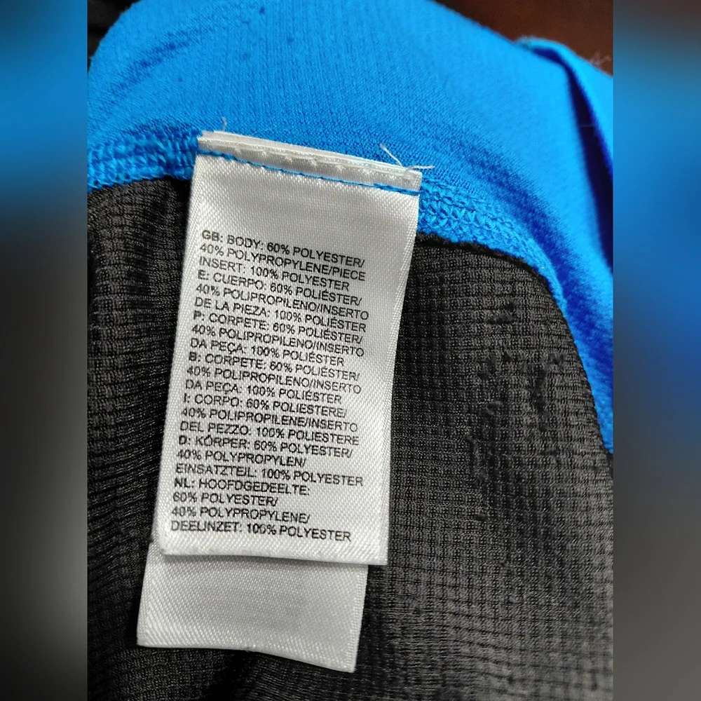 The North Face Flight Series Charcoal And Blue Quarter Zip Pullover